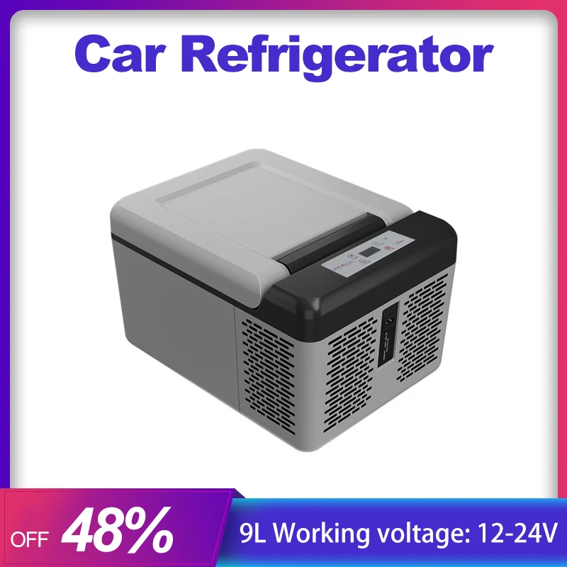 9-12L Alpicool Frigorifero Per Auto 12V/24V Compressore Dispositivo Di Raffreddamento Portatile Mini Frigo 220V Adatto Per Auto Casa Rv Camion Picnic