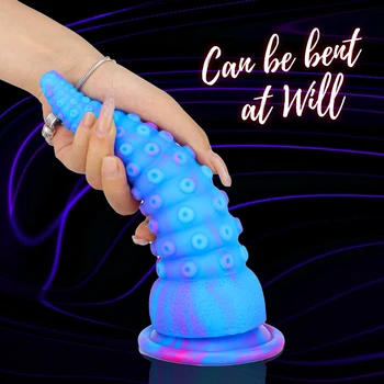 3 Sizes Anal Plug Colorful Octopus Tentacles Butt Plug Vagina Ball Silicone Anal Dildos Adult Sex Toys For Women Men Masturbator 2