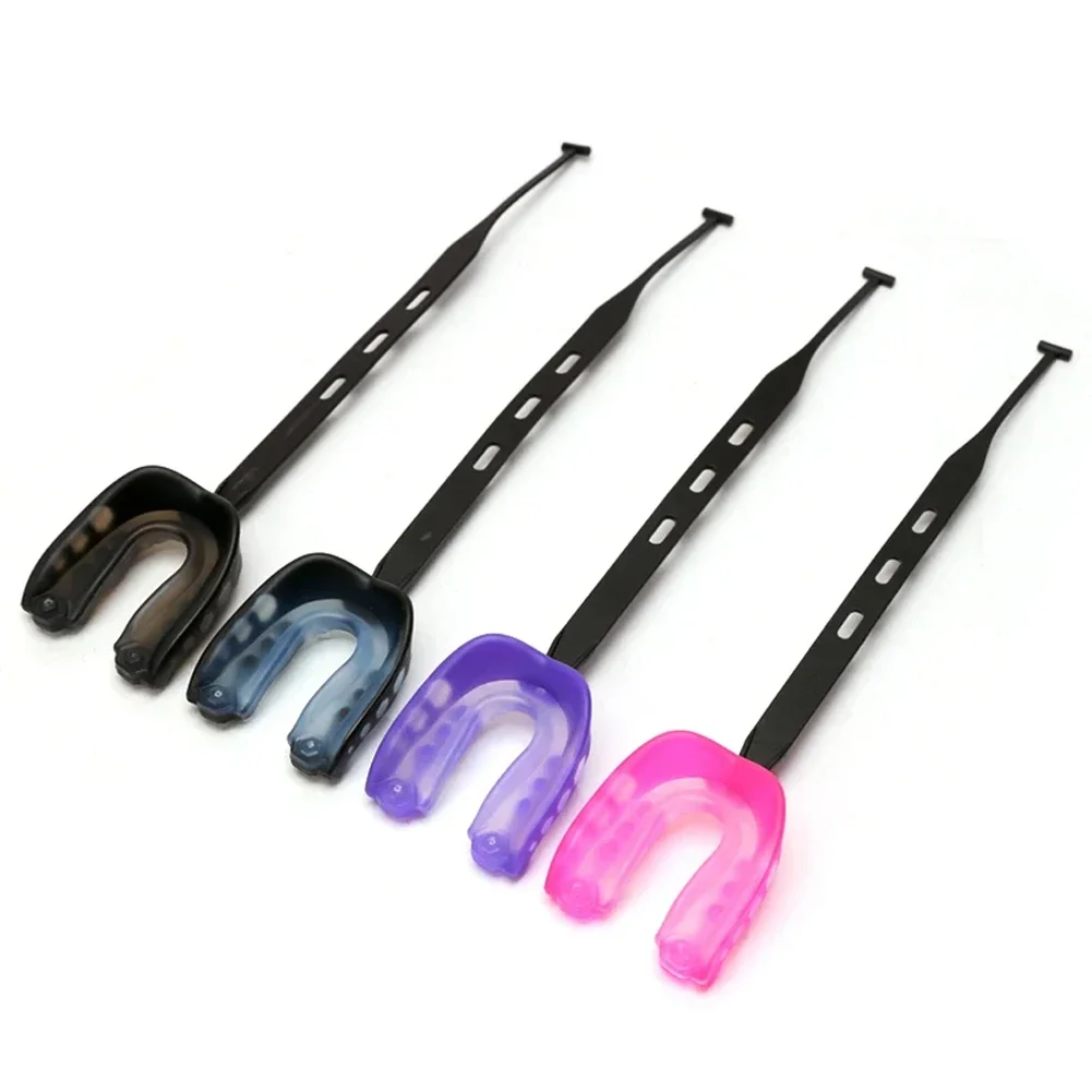 Football Mouth Guard with Strap Professional Youth & Adults Mouth Guard Soft Sport Mouthguard for Boxing Hockey Rugby Basketball