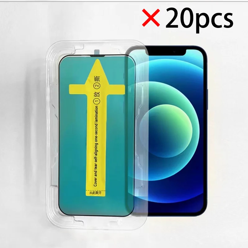 Hd Screen Protector For Iphone 14 13 12 Pro Max With Easy Install Kit