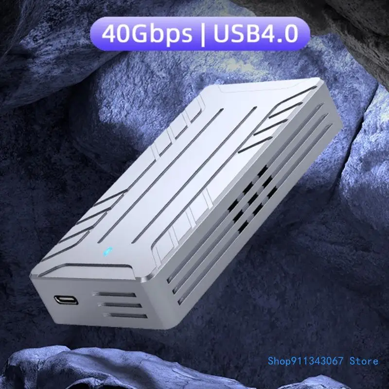 USB4.0 ϵ ̺ Ŭ 4TB Ȯ ˷̴ NVME SSD ϵ ̺ ̽ ڽ(ð  ) 40G TypeC  