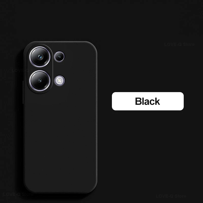 Silicone Solid Color Fall and Collision Protection Phone Case