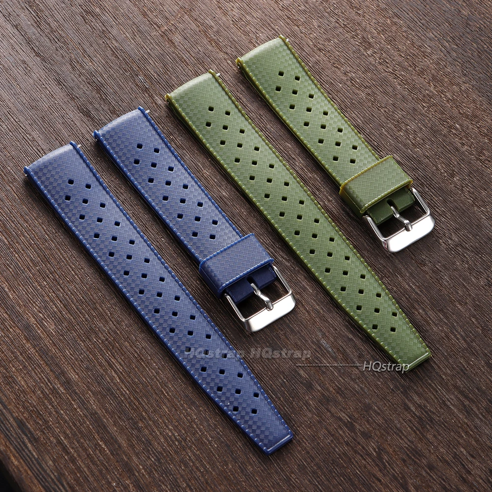 Tropical Waterproof Silicone Quick Release Watch Strap - Universal Wristband
