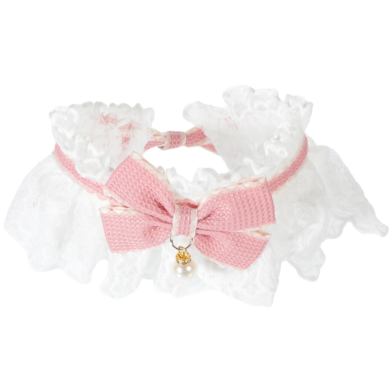 

Puppy Collar Pet Bow Adjustable Decorative Dog Cat Household Lovely Kitten Adorable