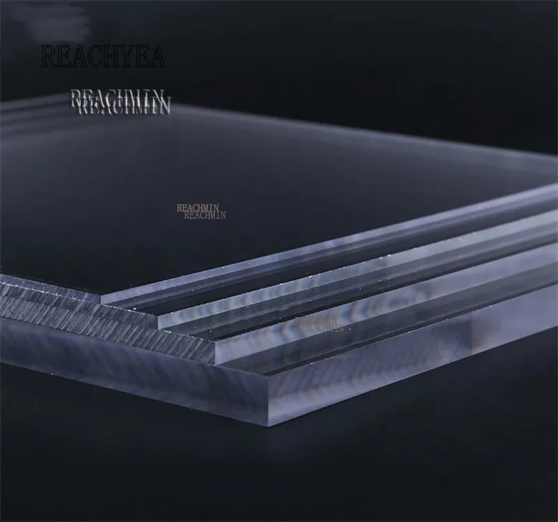 Plexiglass Transparent Acrylic Board Sign Clear Plastic Sheet DIY gift Decorative Board Wedding Sign Size