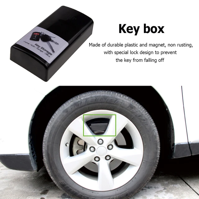 Key Safe Box Magnetische Auto Schlüssel Halter Outdoor Stash mit