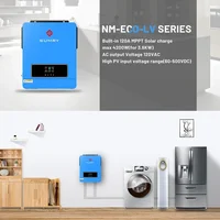 สรุป 3.6KW 4.2kw 6.2kw ON/off Gird อินเวอร์เตอร์พลังงานแสงอาทิตย์ Pure Sine Wave MPPT Solar Charge รองรับแบตเตอรี่ลิเธียม LiFePo4 แบตเตอรี่ 5