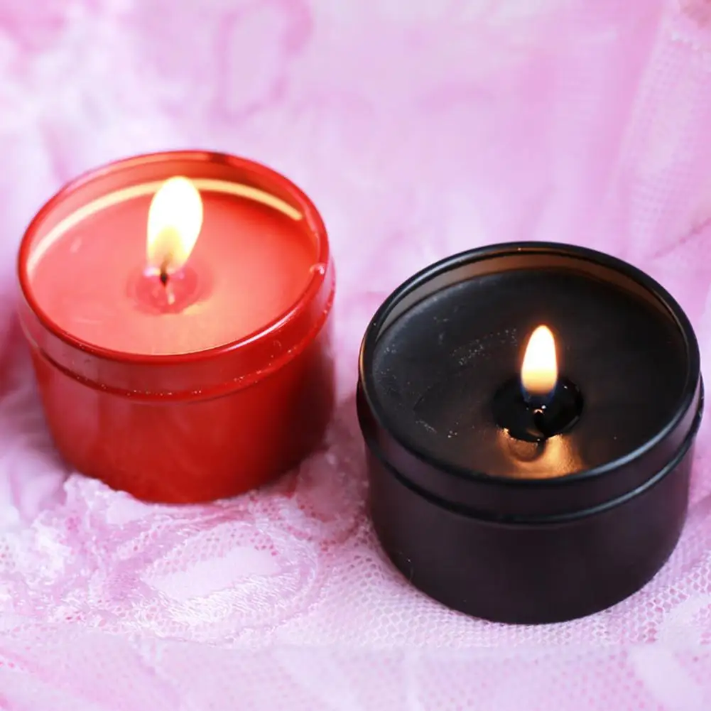 1 Box Seduction Massage Candle Moisturizing Body Oil Candle Home Spa Hydrating Skin Care Body Massage Oils