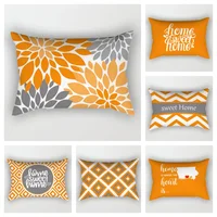 Nordic Orange Sweet Home Pillowcase Home Decoration Living Room Sofa Decoration Cushion Cover 30*50 Car Waist Pillowcase 40*60 1