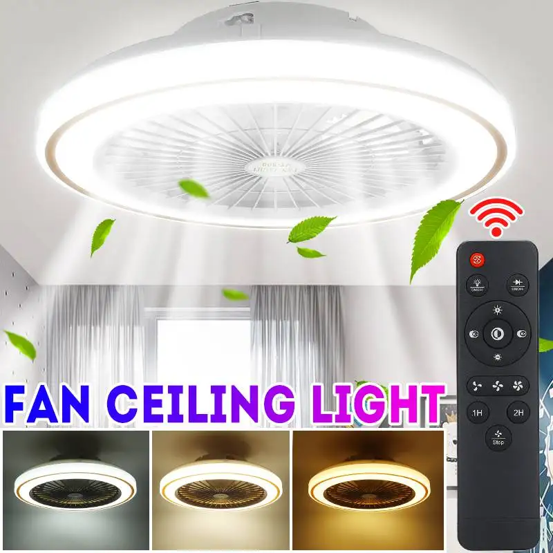 65W 49CM Modern LED Ceiling Fan With 