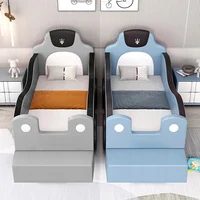 Cute Unique Modern Childrens Bed House Luxury Pretty Comferter Loft Kids Bed Baby Villa Camas De Dormitorio Bedroom Furniture 2