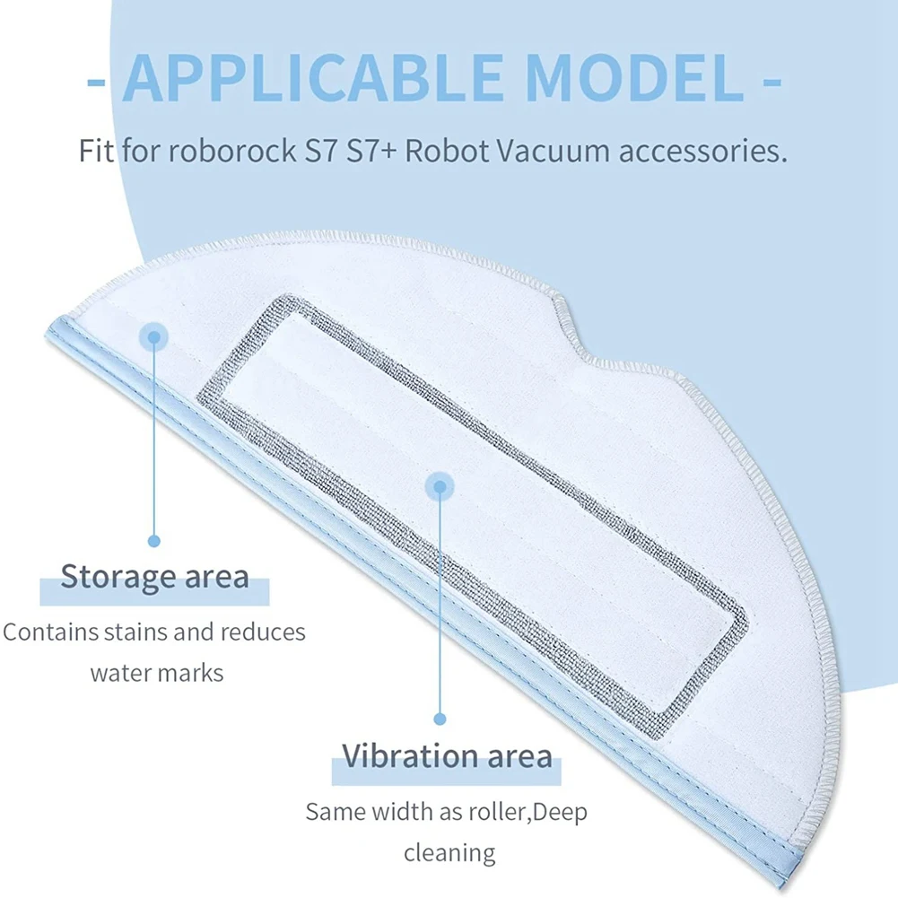 

6 упаковок, сменные коврики для швабры Roborock S7 S7 + T7S Plus