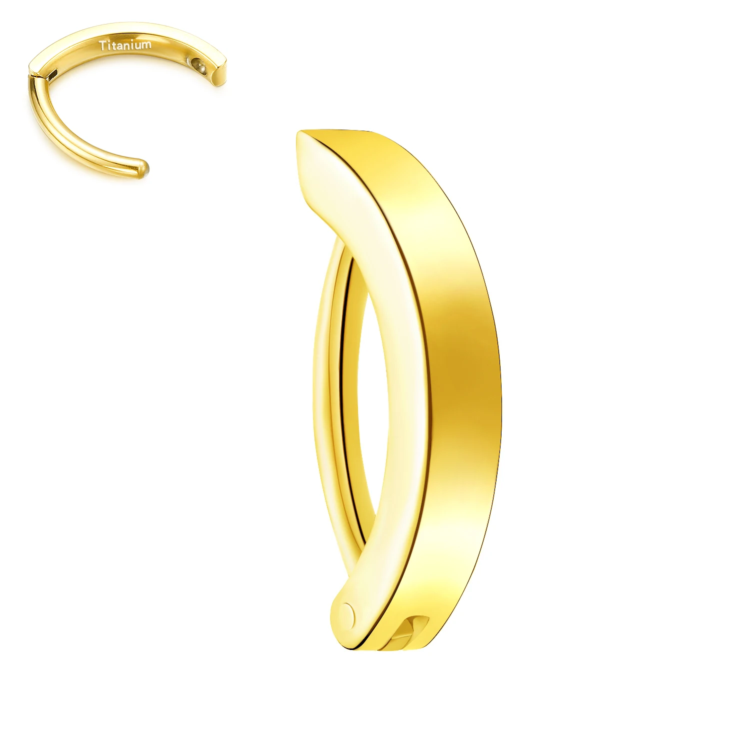 Piercing Ombelico Donna KRFY | Argento 925 Anallergico | Con Zirconi | Chiusura Clicker | 14G 10mm - Foto 6