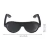 100pcs Doll Sunglasses, Miniature Sunglasses Mini Doll Costume Rubber Duck Accessories for Dollhouse Crafts 2