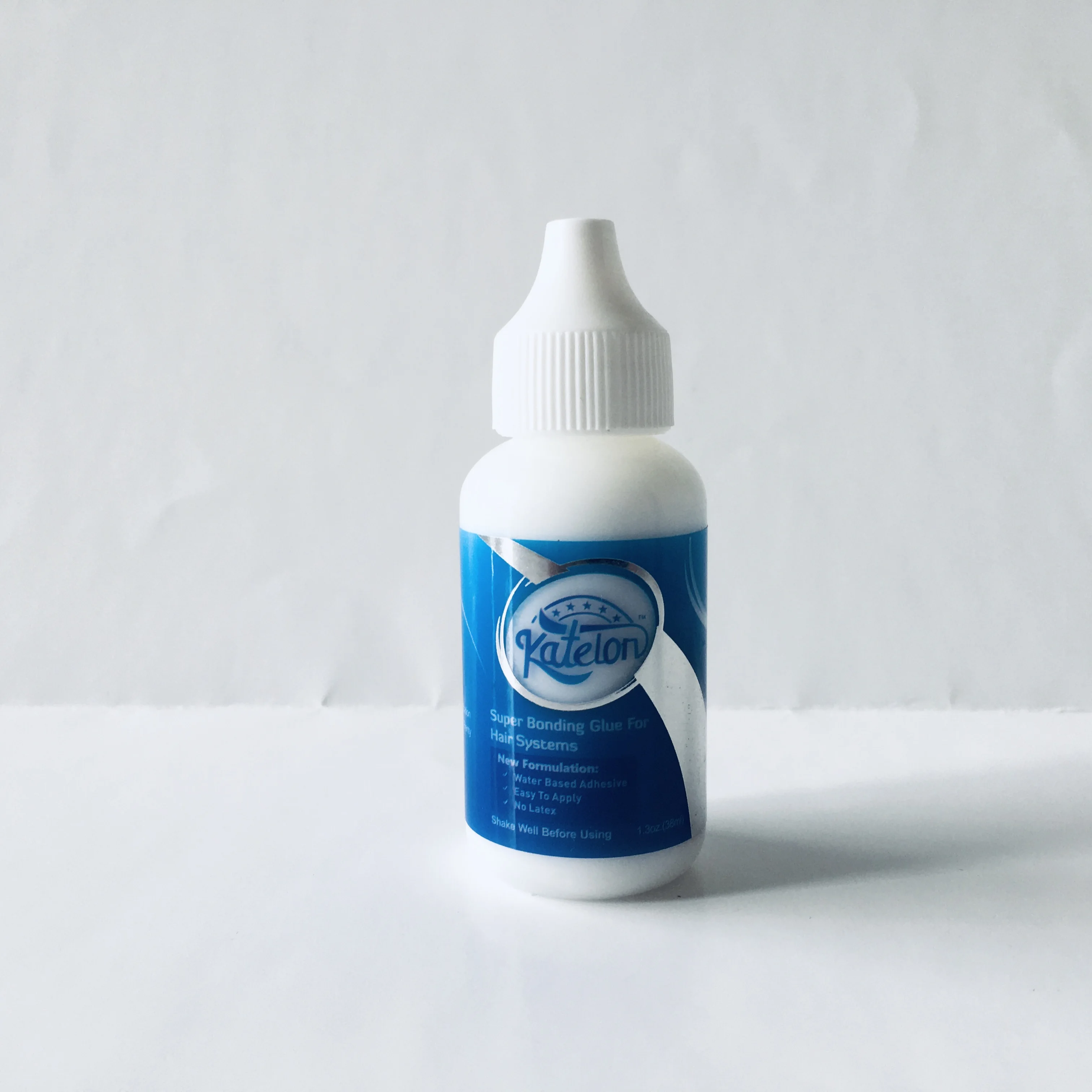 2 bottles 1.3 Oz 38 ml Katelon super adhesive wig glue wig bonding glue for lace wig and toupee 5