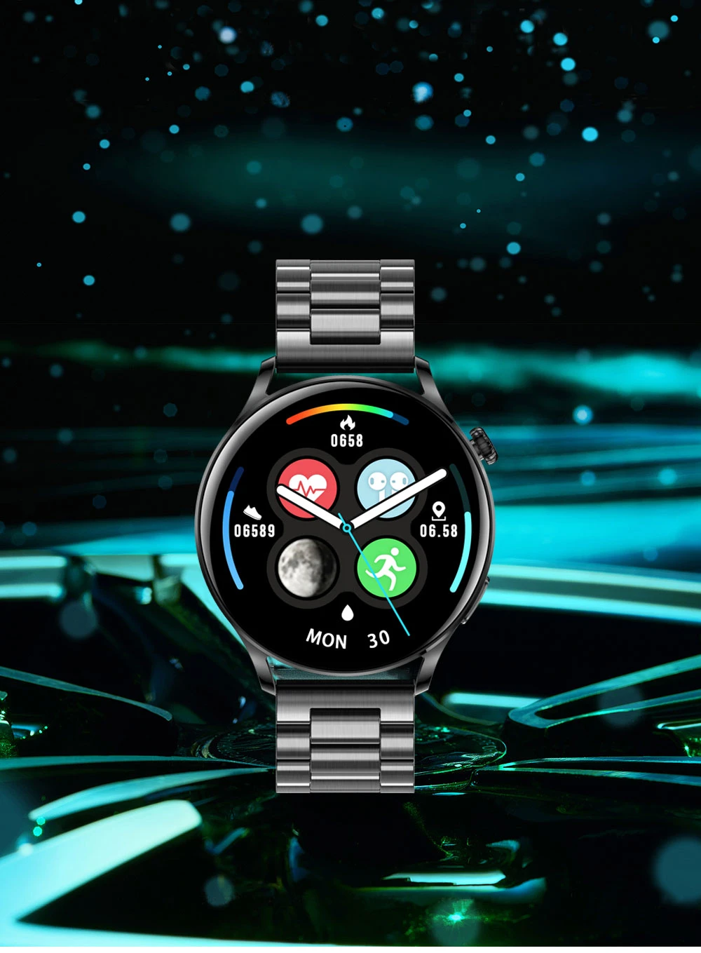 2022 New Smart watch Men Full touch Screen Sports fitness watch Bluetooth is Suitable For Android ios Bluetooth Call Smart watch