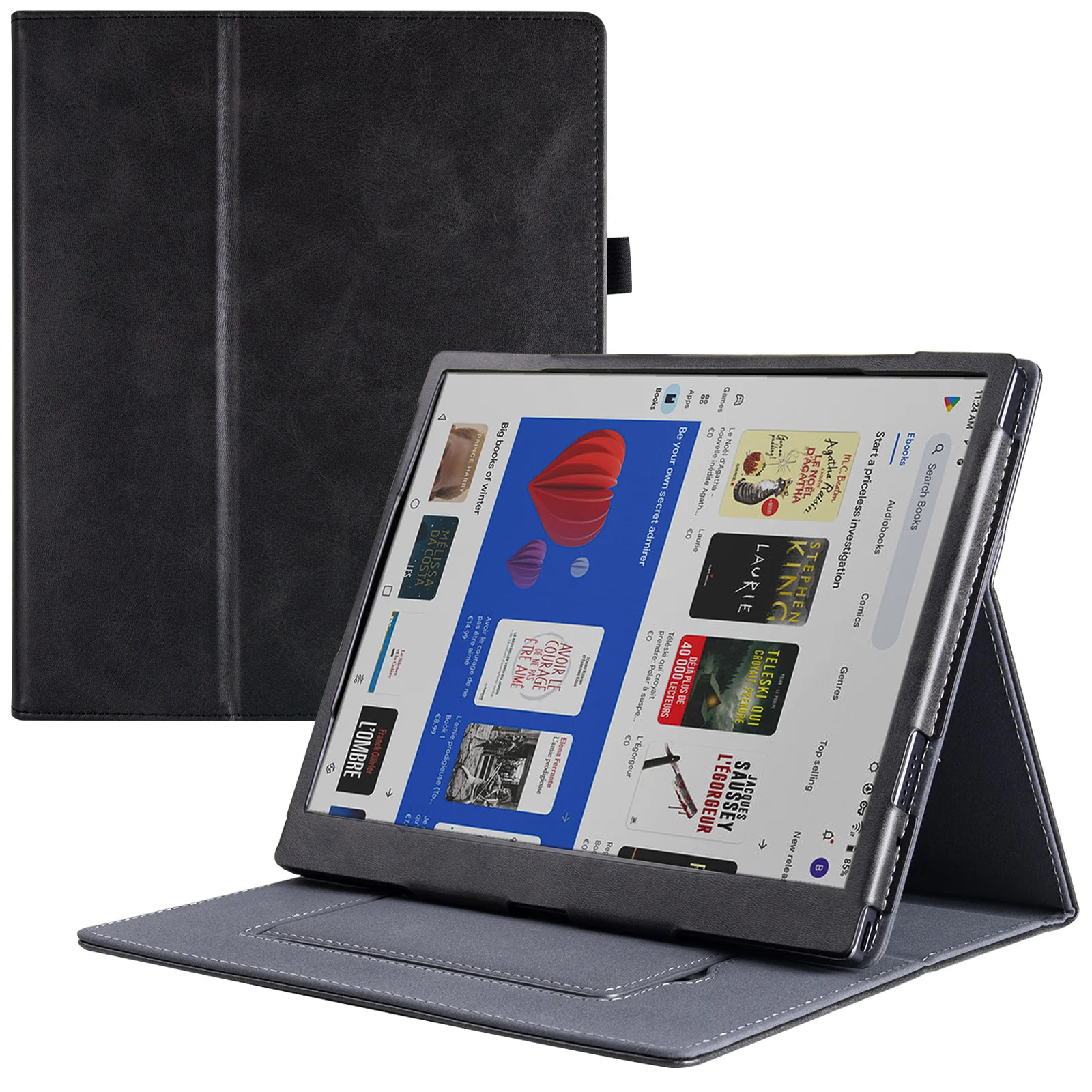 Estojo para Todos Onyx Boox Tab Ultra c Pro Tab Ultra c Tab Tab Tab Tab Tab Tab Tab Tab Tampa da Manga com Alça de Mão Sono Automático Acordar Tudo Novo