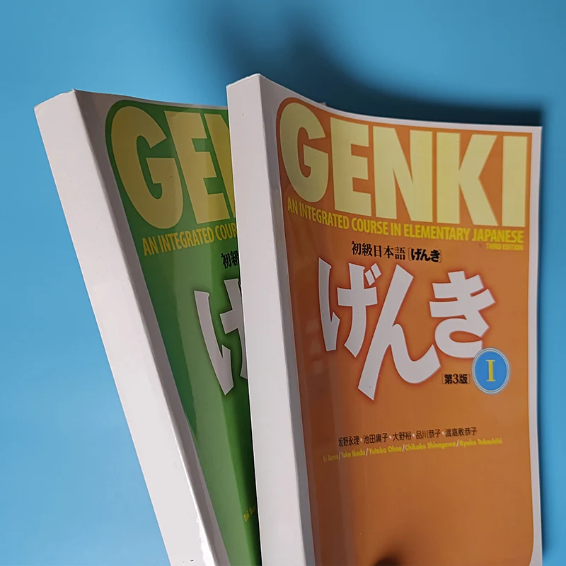Фото Учебник Genki I II, учебник, ответ 3-е издание, книга для изучения японского и английского языка, интегрированные учебники для начальной школы №2