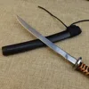 1PC Hand-made small knife, high hardness handle meat, fruit cutting, Mongolian small knife, fruit knife, survival knife 3