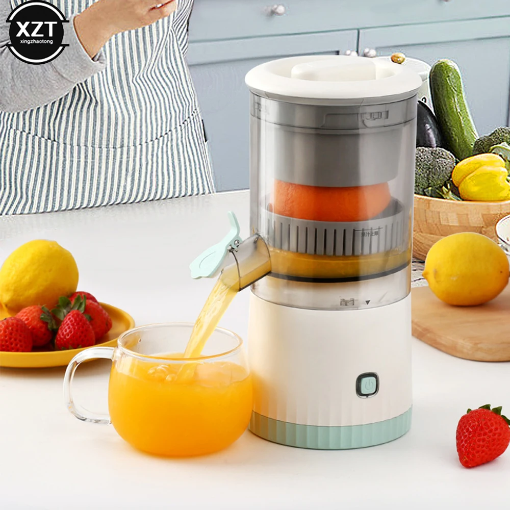 Portable USB Wireless Slow Juicer Orange Lemon Juicer USB Electric