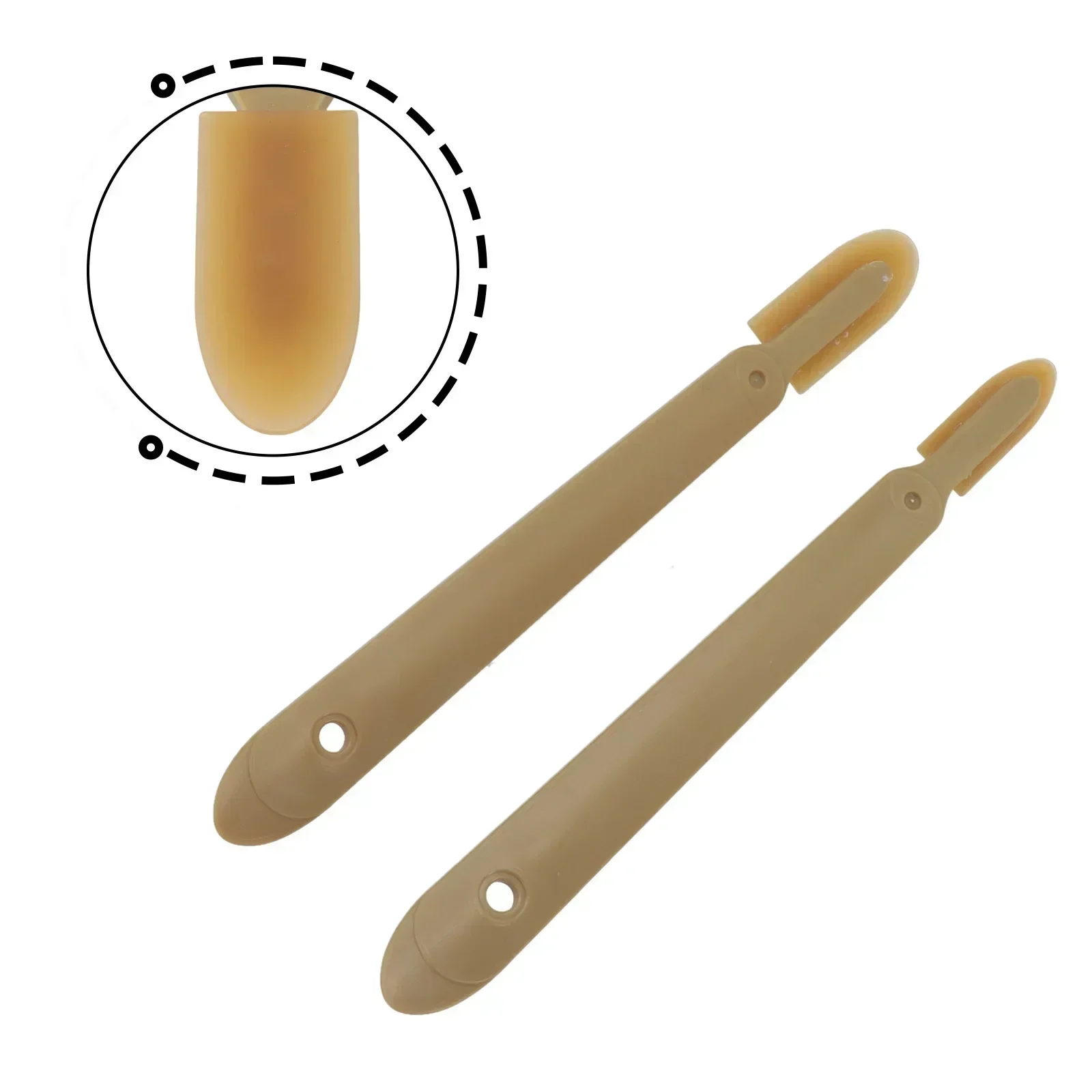 2pcs Sealant Finishing Tools Rubber Caulk Caulking Silicone Sealant Finishing Tool Extended Length Rubber Spatula Caulking Tool caulk wiper
