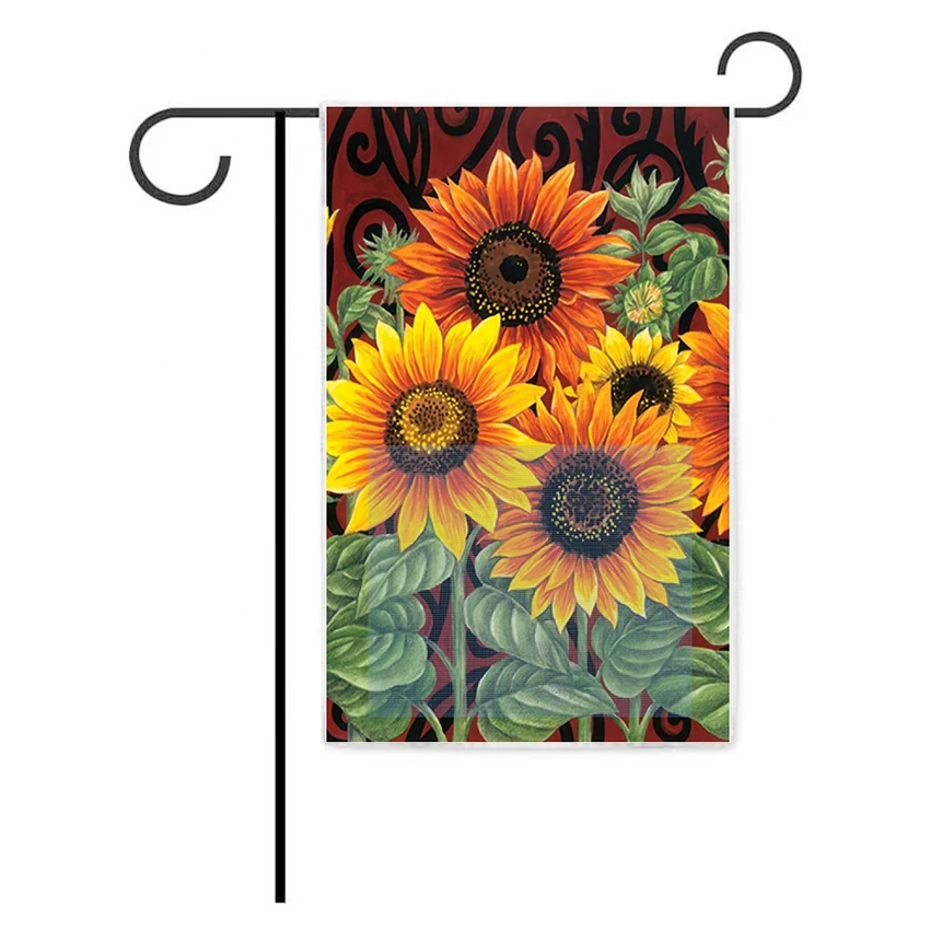 

Sunflower Garden Flag Spring 12x18 Inch Single-Sided Decorative House Decoration Small Banner Yard Gift