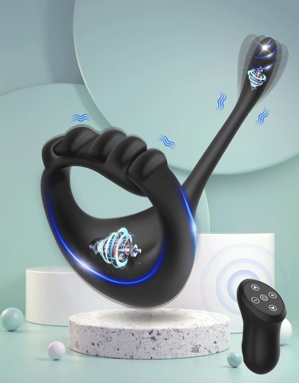 Sexy Toys Cockring for Men Bluetooth Penis Ring Vibrator Adult Goods for Men Wireless APP Remote Cock Ring Sex Toys for Adults