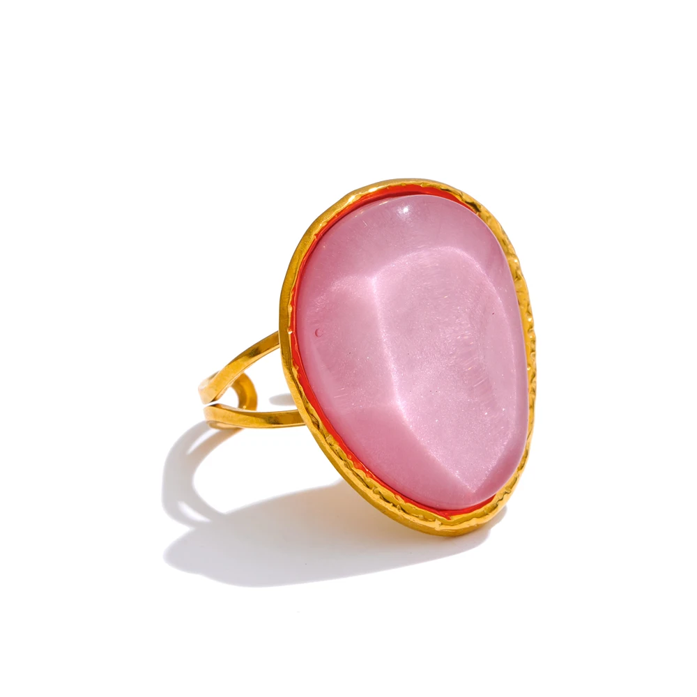 Luxe Adjustable Resin Ring