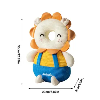 Toddler Baby Head Protector Cushion Backpack Wear Protection Adjustable Infant Safety Back for Baby Walkers Protective Head 6