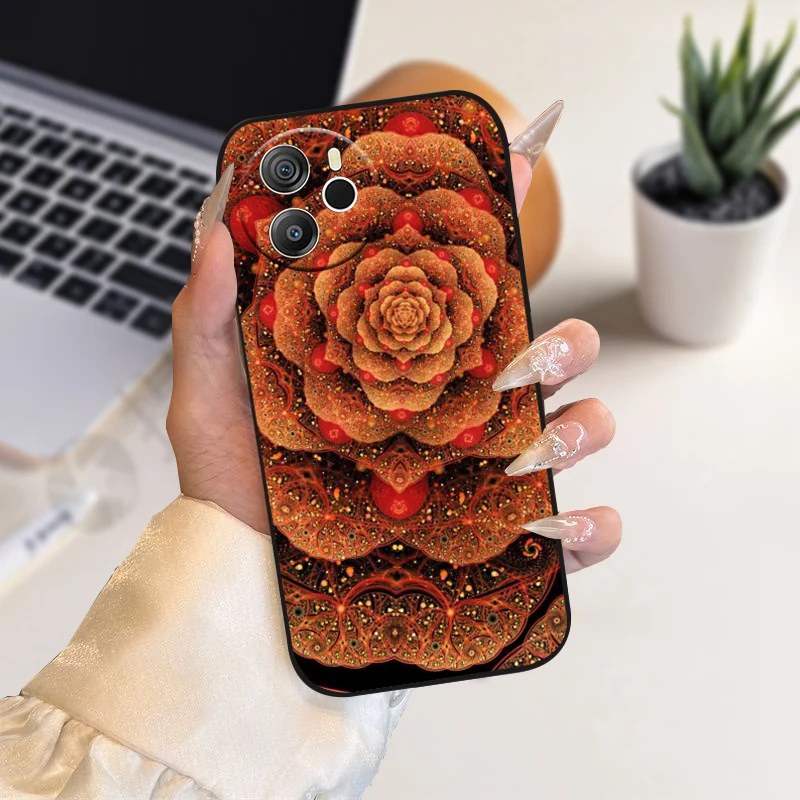 Cartoon Painted Soft TPU Silicone Phone Cover with Bumper Protection