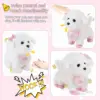 Interactive Stuffed Puppy Toys That Walk&Bark, Walking Dog Toy for Kids with Leash, Remote Control, Girls&Boys Aged 3+ GIFT 2
