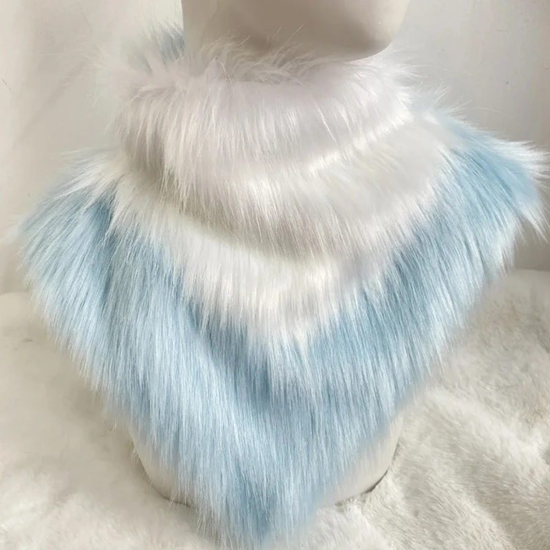 Fursuit Kigurumi Accessories Fur Collar Scarf Head Neck Part