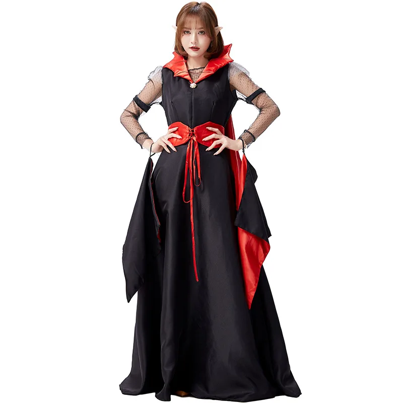 

Halloween Cosplay Vampire Bat Night Bar Devil Costume