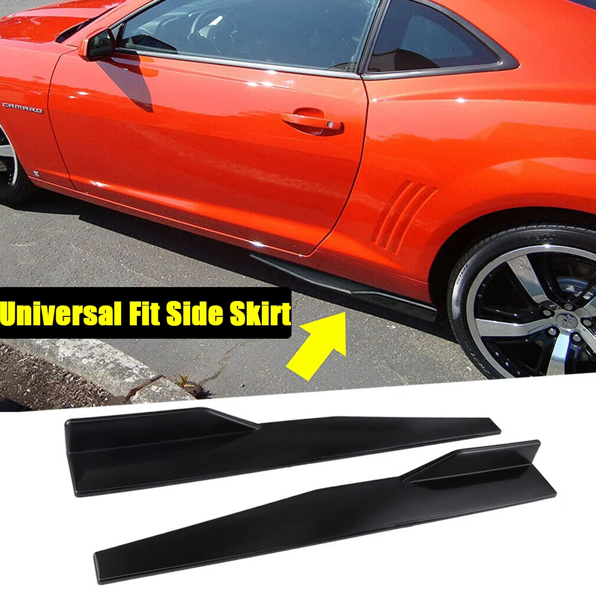 Extension de jupe latérale universelle de 74.5cm, 2 pièces, pour