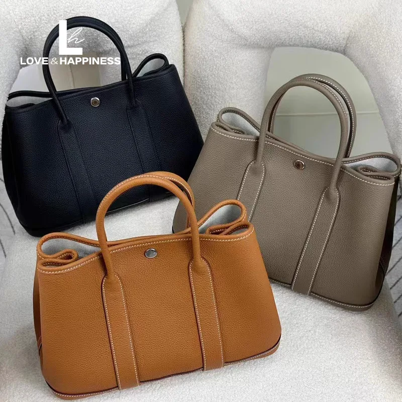Y2k Tote Women's Crossbody Bag Shoulder New Style Genuine Leather Head Layer Cowhide Versatile Underarm Large Capacity Retro