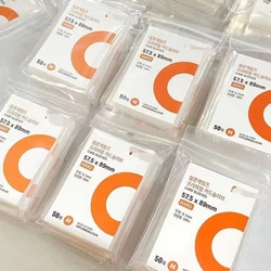 50pcs Korea Card Sleeves Clear Acid Free CPP 3 Inch Photocard Holographic Protector Film Album Binder New