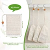 100/50//20/10Pcs Shower Bath Sisal Soap Bag Natural Sisal Soap Bag Exfoliating Soap Saver Pouch Holder for Bath & Shower Use 6