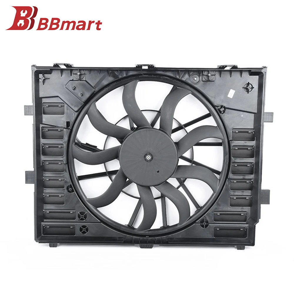 

BBmart Auto Parts 7P0121203K Electric Cooling Fan For Porsche CAYENNE 2011-2018 VW TOUAREG 2011-2017 600W Car Accessories