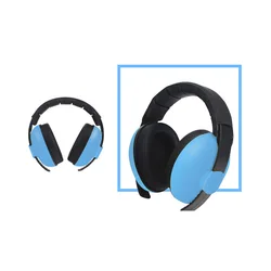 Infant & Toddler Noise - Reducing Ear Muffs - Hearing Protection (Blue)