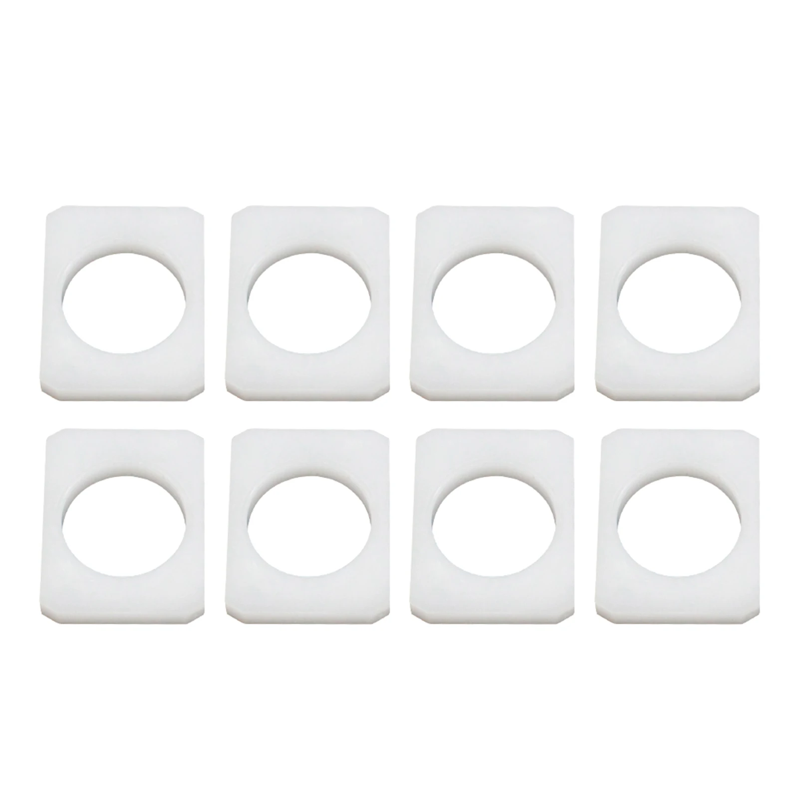 8 * Seat Bushes Bushings Fix Worn Rocking Repair Upgraded Replacement for BMW Z3 Z3M Rubber Material Seat Bushes Bushings White