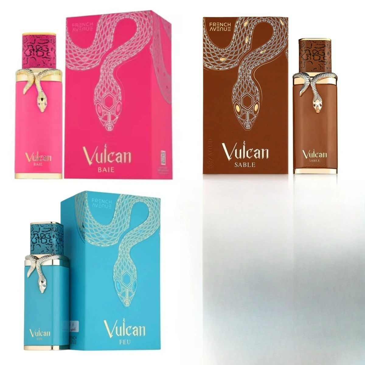 3PCS FeuXBaieXSable