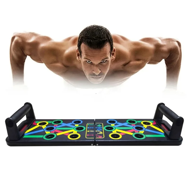 Push-Up Rack Board Training Sport Workout Fitness Gym Equipment Push Up Stand for ABS Abdominal Muscle Building Exercise