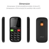 Artfone CS181 GSM 2G Bar Senior Cellphone Big Voice Big Button Mobile Phone For Elderly One Key SOS Dual Sim Torch No Russian 6