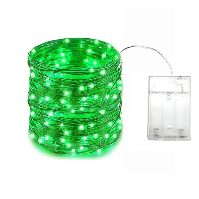 Battery case-green