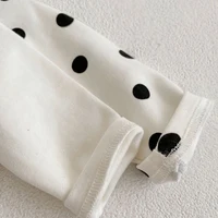 New autumn baby clothing, 0-3 year old girl t-shirt, doll neck long sleeved base shirt, versatile long sleeved T-shirt top 5