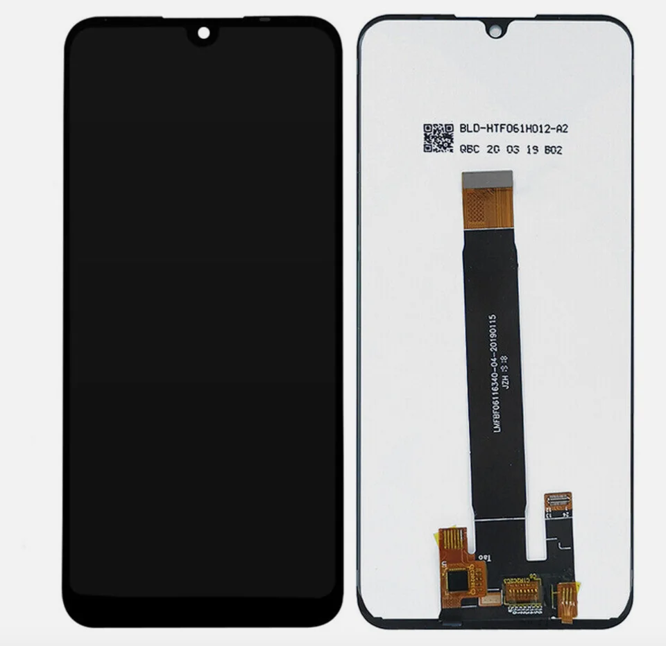 Écran Complet De Remplacement Pour Wiko View 3 (ReLife) - Neuf Générique Noir