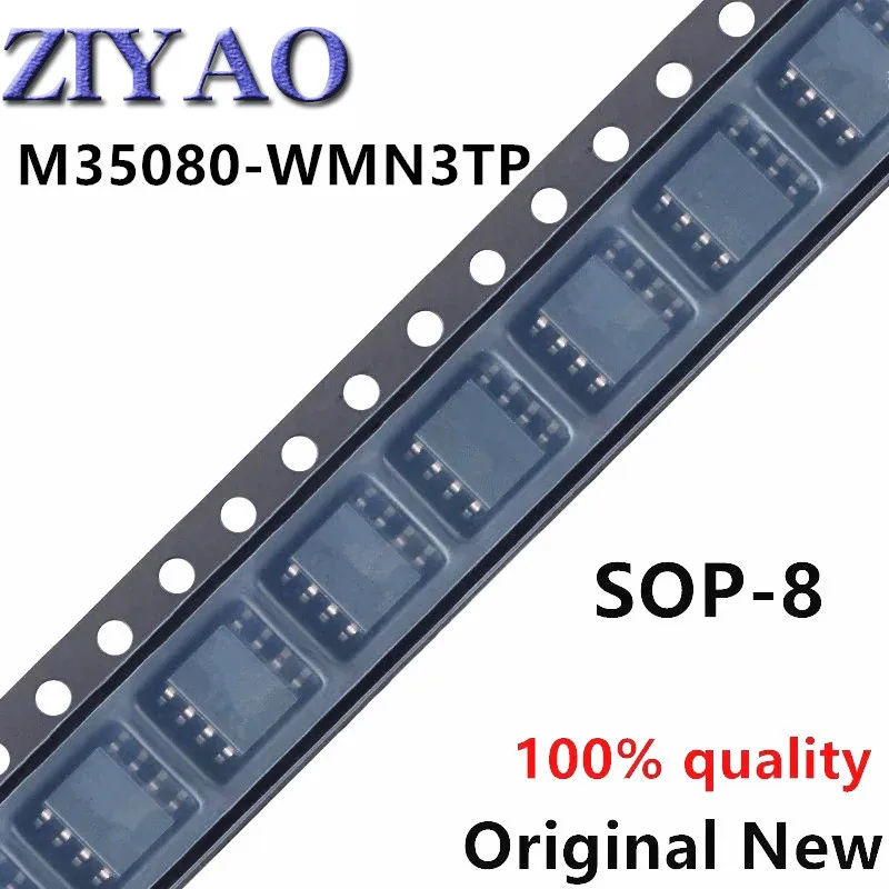 

(5piece)100% New M35080-WMN3TP M35SW08-WMN3TP M35080 080DOWQ 080D0WQ sop-8 Chipset