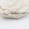 DINYAO Extra Large White Cotton Drawstring Pocket Washable Dirty Pocket Laundry Bag Reusable Clothing Grocery Storage Bag 5