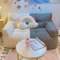 Lazy Bean Bag Sofas Giant Comfortable Beanbag Sofa Double Cute Fluffy Living Room Couches Large Modern Bedroom Tatami Couch 5