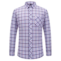 Chemises à carreaux pour hommes, manches longues, en coton, à carreaux, mode formelle, fine, douce, classique, basique, décontractée, vêtements masculins 6XL 5XL, nouvelle collection 2024 2